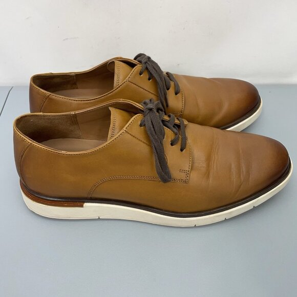 Allen Edmonds Carson Hybrid Derby Shoes Walnut Brown Mens 11 D - Picture 2 of 13